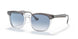 13553F - Grey - Clear Gradient Blue