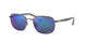 004/4L - Gunmetal - Polar Grey Mirror Blue