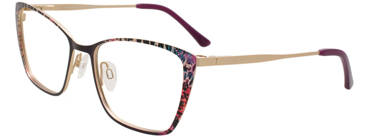 80 - Dark Purple & Animal Print