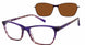 Revolution REV-SANTA-ANA-w/Clip Eyeglasses