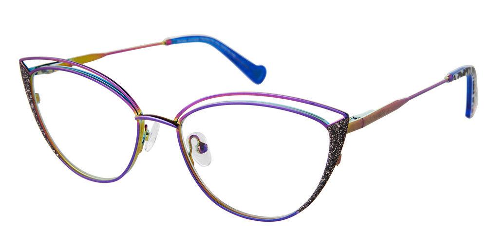 Betsey-Johnson BET-TRIFECTA Eyeglasses