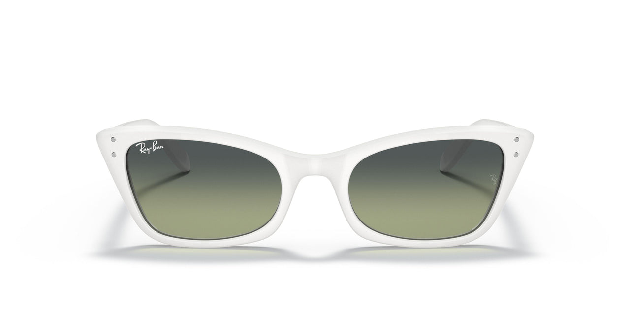 975/BH - White - Green Vintage