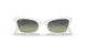975/BH - White - Green Vintage