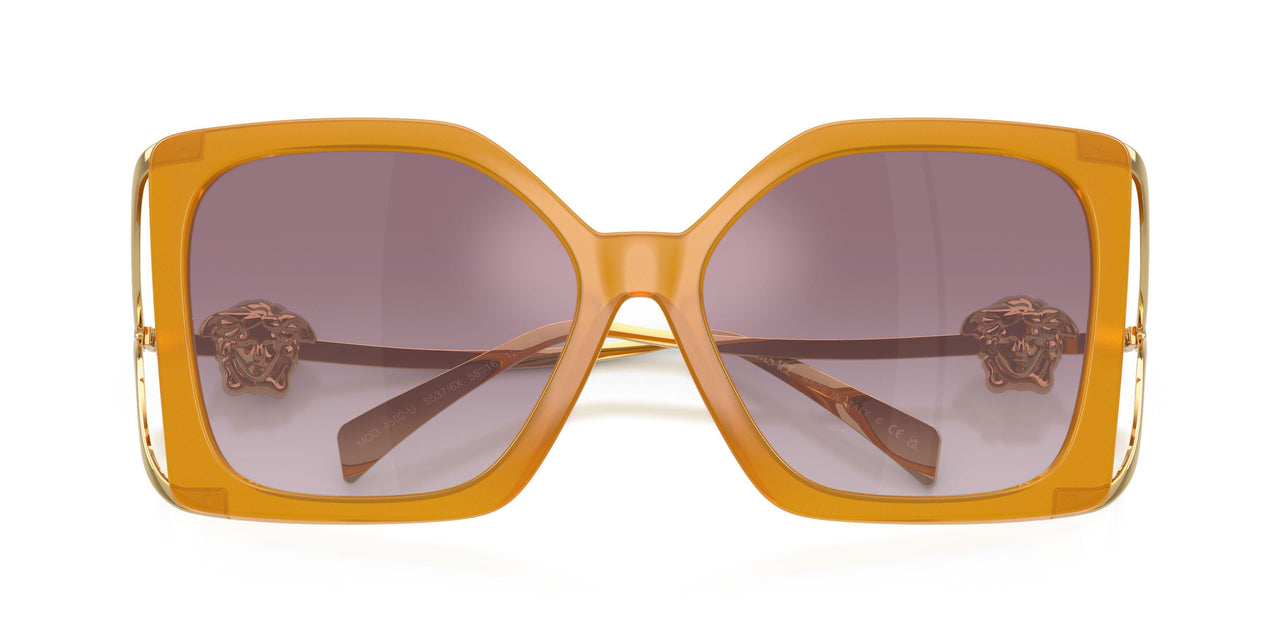 55376X - Yellow - Gradient Violet Mirror Silver