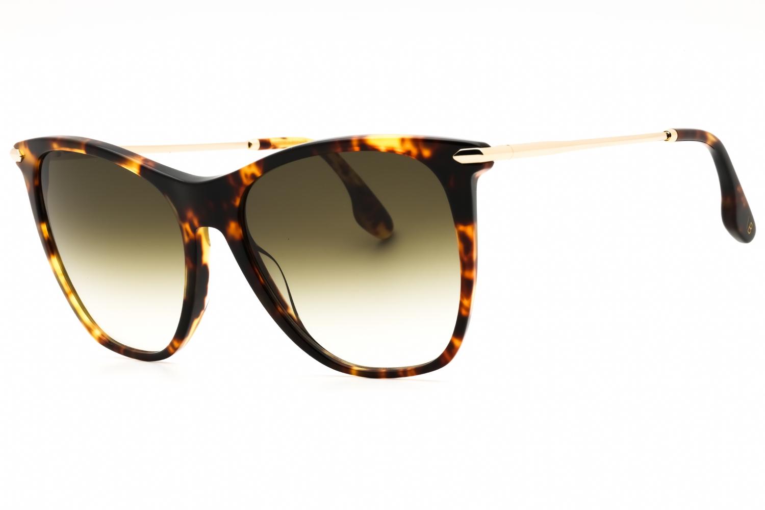Victoria Beckham VB636S Sunglasses Black with Silver Hardware FULL INCLUSION Women main image 3