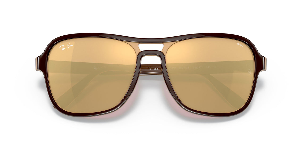 6547B4 - Brown - Photo Orange Mirror Gold