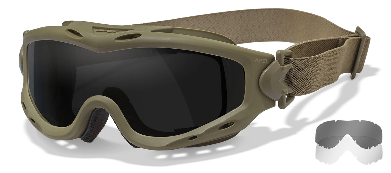 SP30T Apel Goggle Grey/Clear/Tan