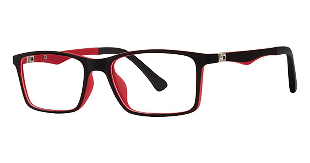 BLCKRDMTT - Black/Red Matte