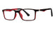 BLCKRDMTT - Black/Red Matte