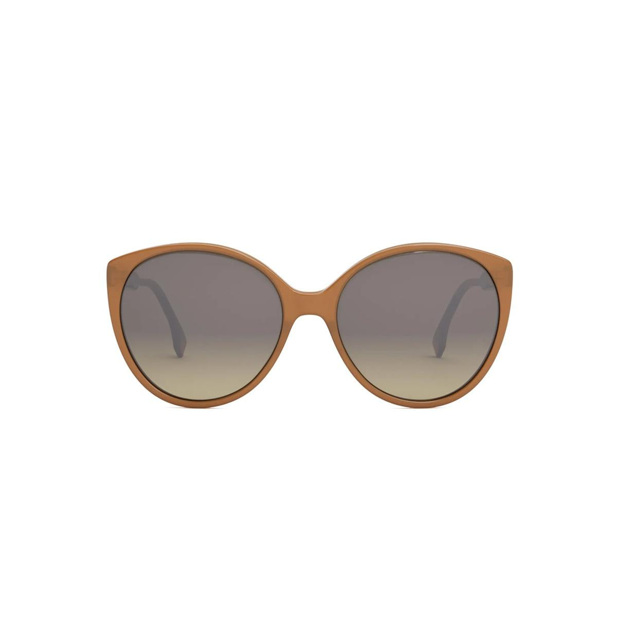 57F - Shiny Transparent Khaki - Gradient Brown