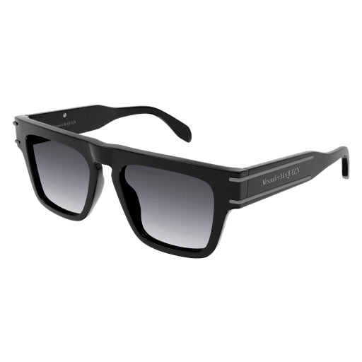 ALEXANDER MCQUEEN スクエアフレムサンクラス AM0496SA 002 Alexander McQueen AM0397S Sunglasses