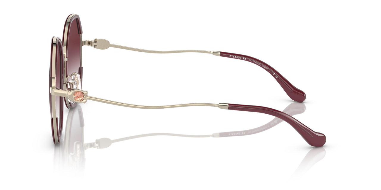 94158H - Violet - Burgundy Clear Gradient