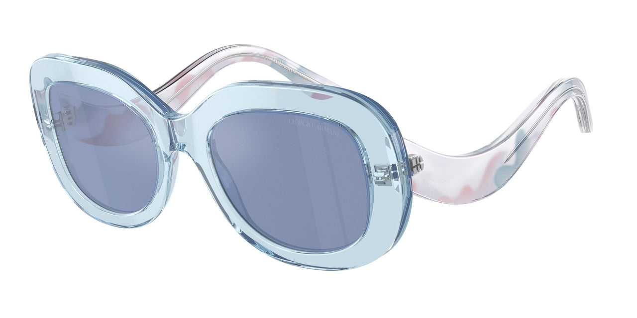 61521U - Blue - Light Blue Mirror Silver