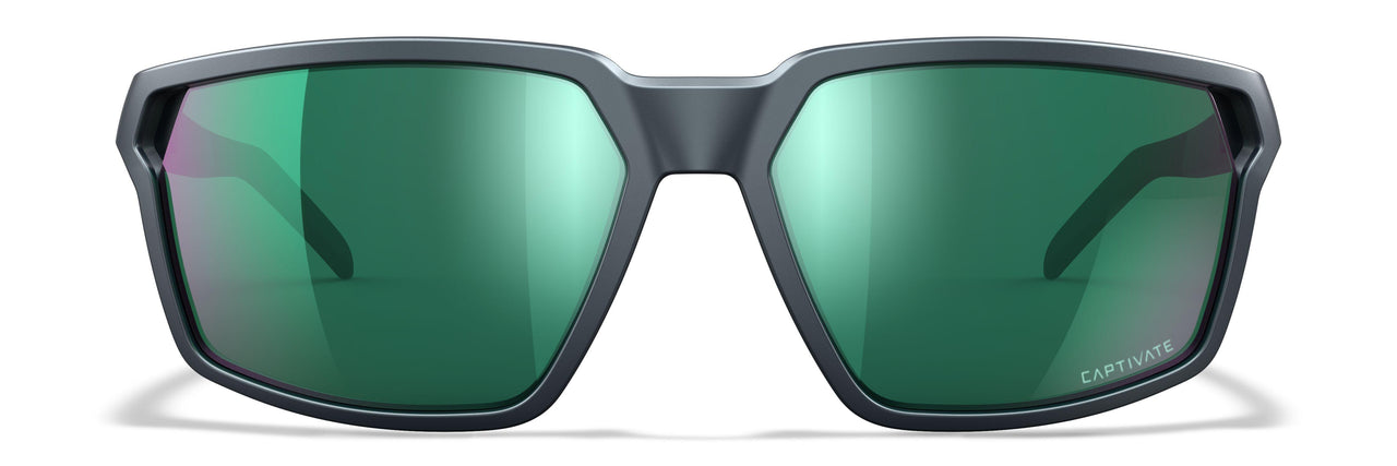 AC6SRA07 Captivate Polarized Green Mirror/Matte Graphite