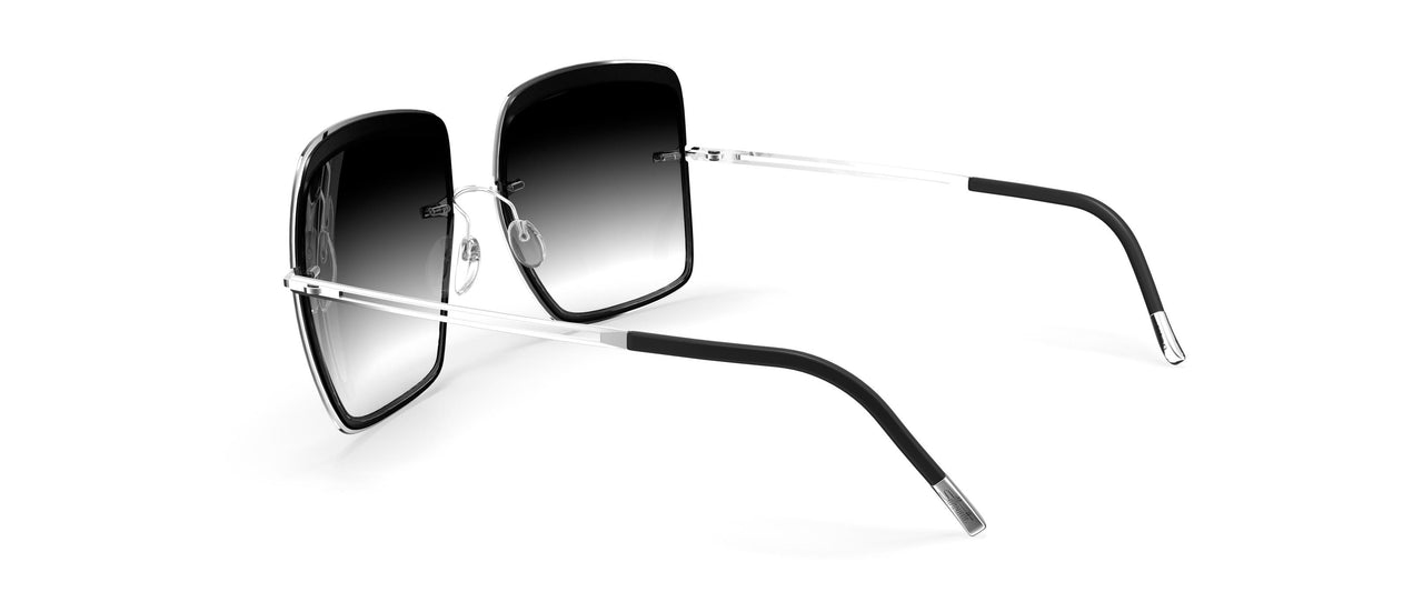 7000 - Rhodium / Black - Classic Grey Gradient