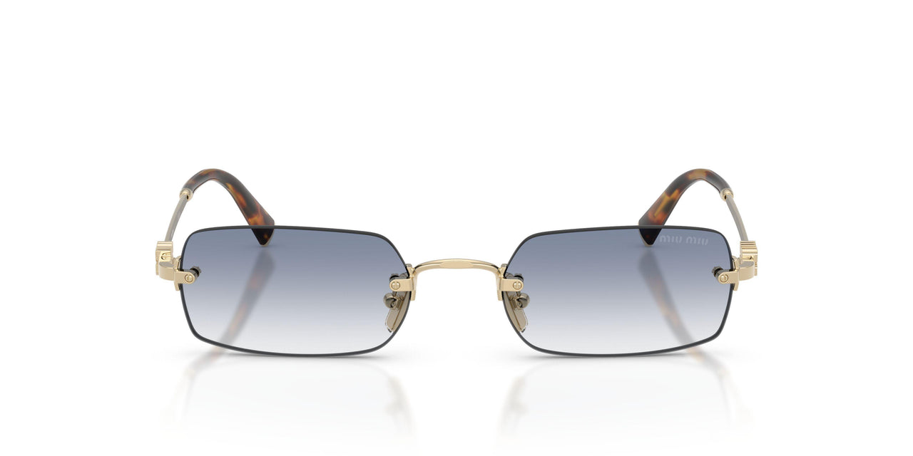 ZVN80O - Gold - Clear Gradient Light Blue