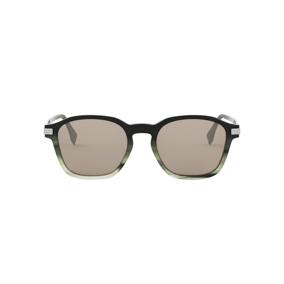 98E - Acetate Shiny Green - Brown