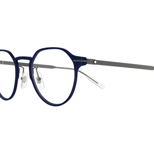 003 - Blue/Gunmetal - Transparent