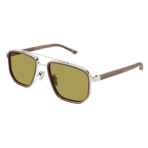 005 - Silver/Brown - Green