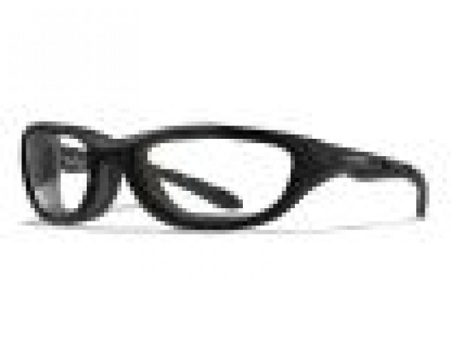 693 - Clear Lens/gloss Black Frame - Clear