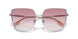 10058D - Silver - Clear Gradient Pink