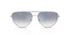 90017B - Silver - Clear Gradient Blue Mirror Silver