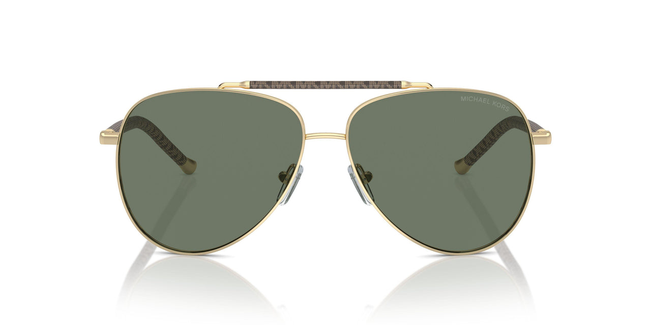 10143H - Gold - Green Solid