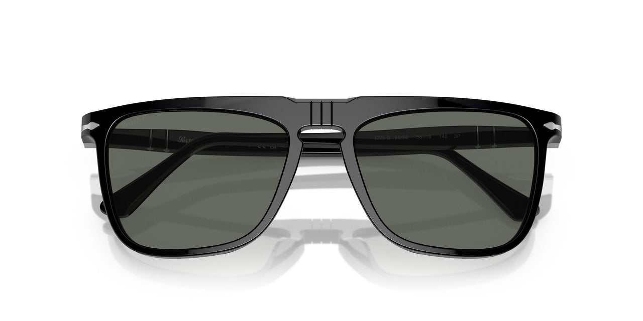 95/58 - Black - Green Polarized