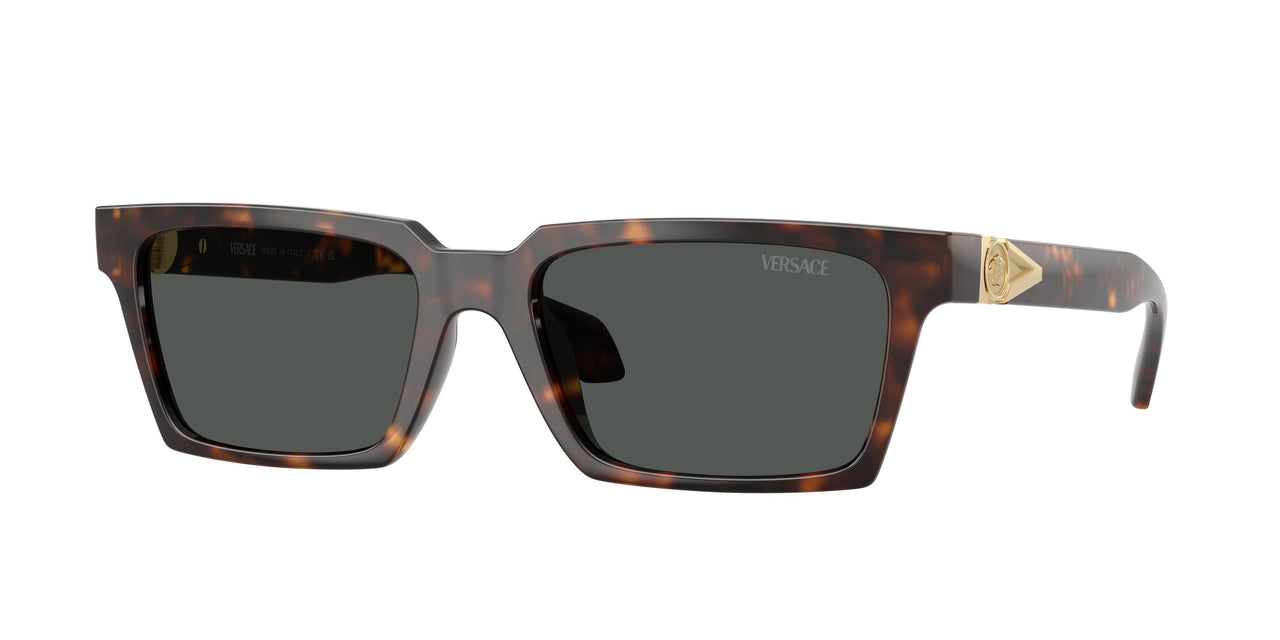 現行　ヴェルサーチ サングラス MOD 4490-U ブラック メデューサ Versace VE4490U Square Sunglasses | Fashion Eyewear US