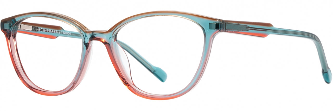 2 - Teal / Watermelon