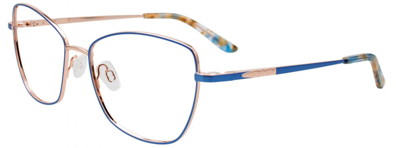 50 - Blue  & Rose Gold