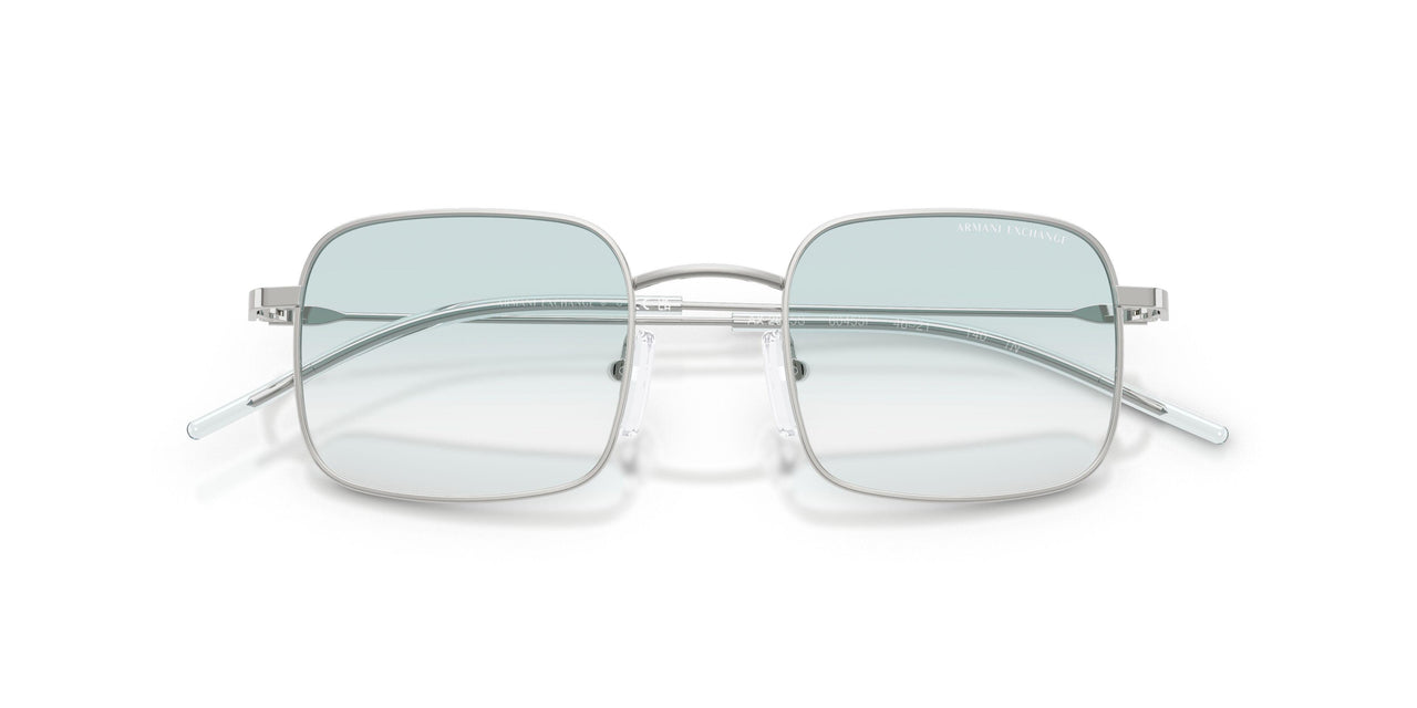 60453F - Silver - Clear Gradient Light Blue