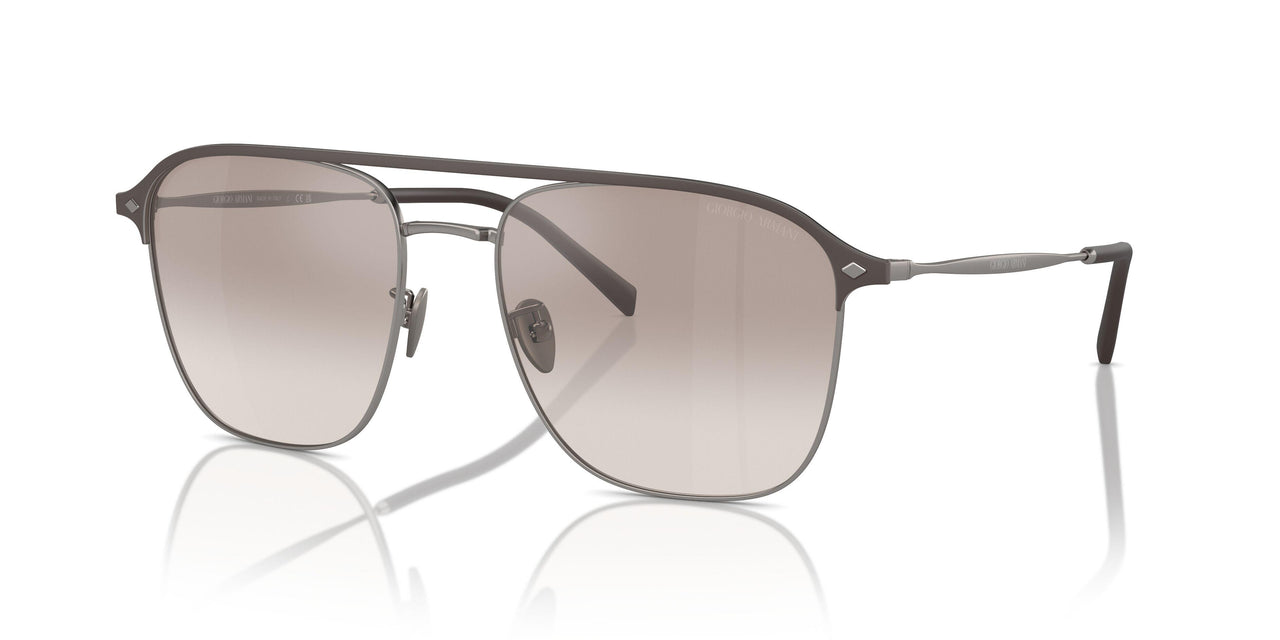 300394 - Grey - Gradient Brown Mirror Silver