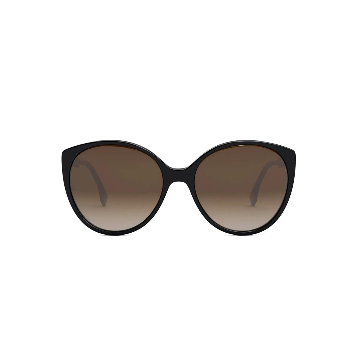 01F - Shiny Black - Gradient Brown