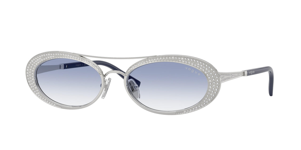 323/19 - Silver - Clear Gradient Blue
