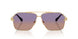1002EL - Gold - Clear Fifty Gradient Orange Violet