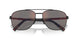 DG008F - Black - Dark Grey Mirror Blue/red