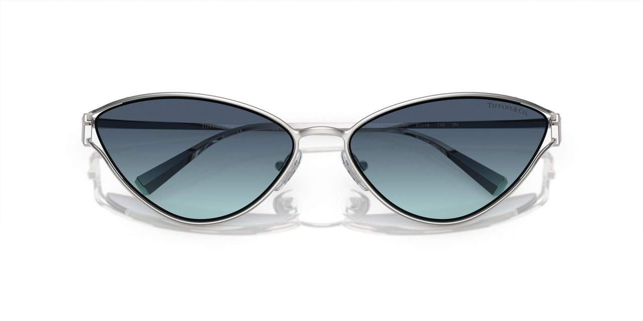 60019S - Silver - Azure Gradient Blue