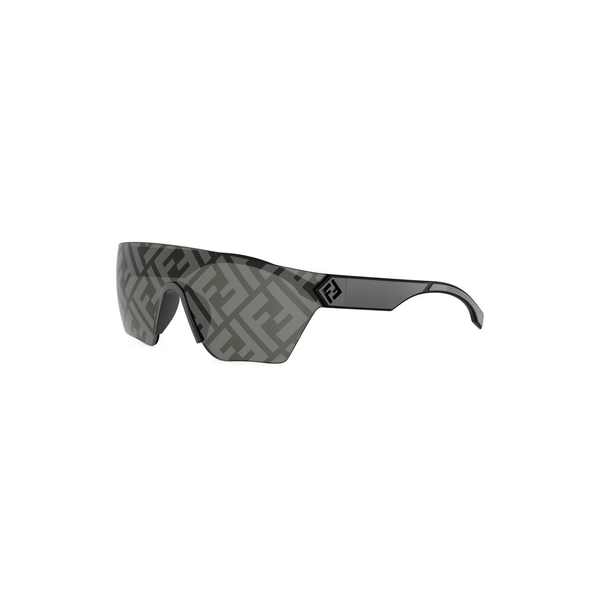 02C - Matte Black - Grey Pattern
