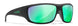 ACOME22 - Wheeler Captivate Pol Green Mirror/matte Black Frame - Captivate Polarized Green Mirror