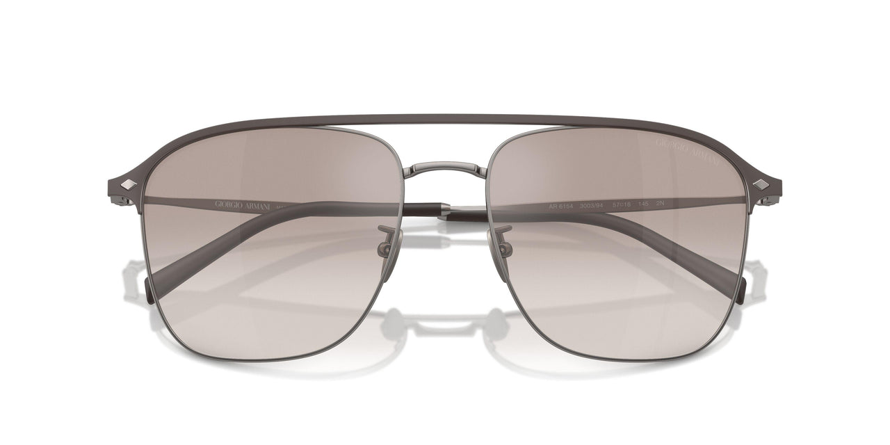 300394 - Grey - Gradient Brown Mirror Silver