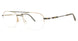 10 - Satin Brown Marbled & Gold / Brown Marbled