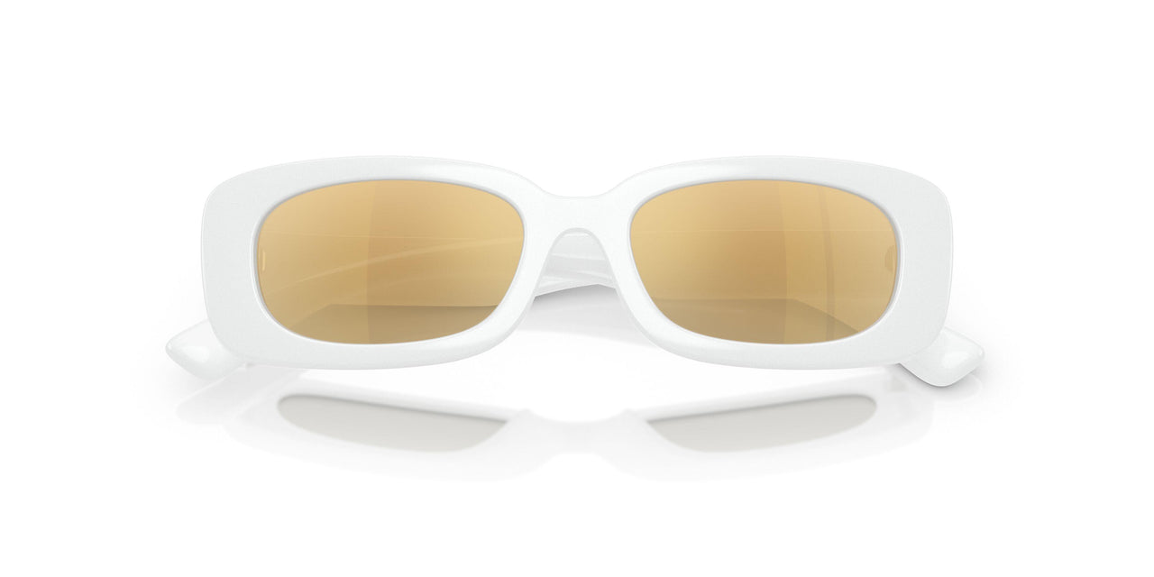 33127P - White - Brown Mirror Gold