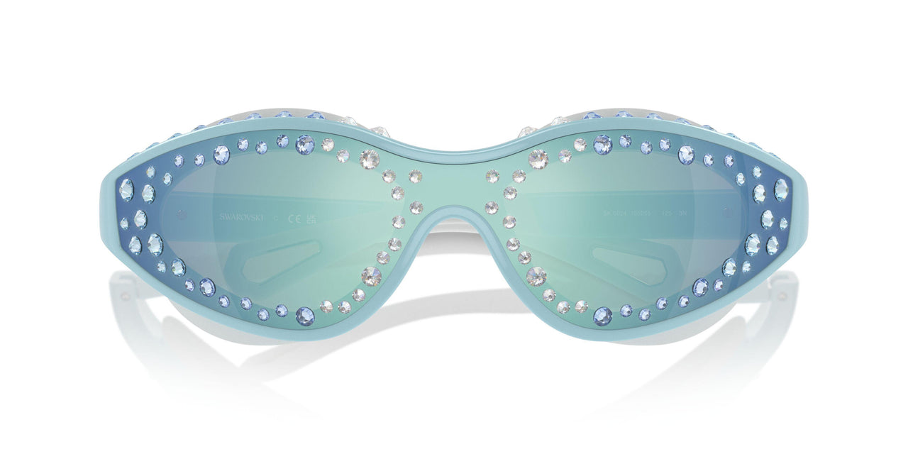 105255 - Blue - Light Green Mirror Blue