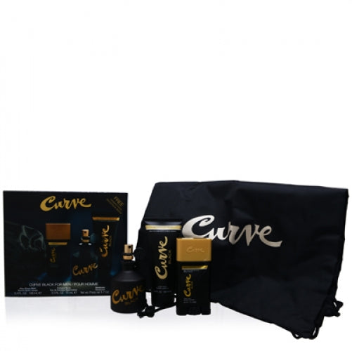 Liz Claiborne Curve Black Men 3 Pc Set