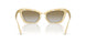 12246E - Gold - Grad Light Brown Mirror Gold