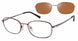 Revolution REV-RENO-w/Clip Eyeglasses
