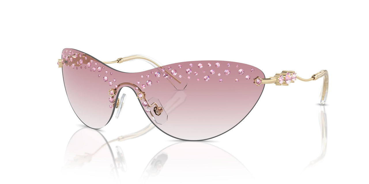 40138D - Gold - Clear Gradient Pink