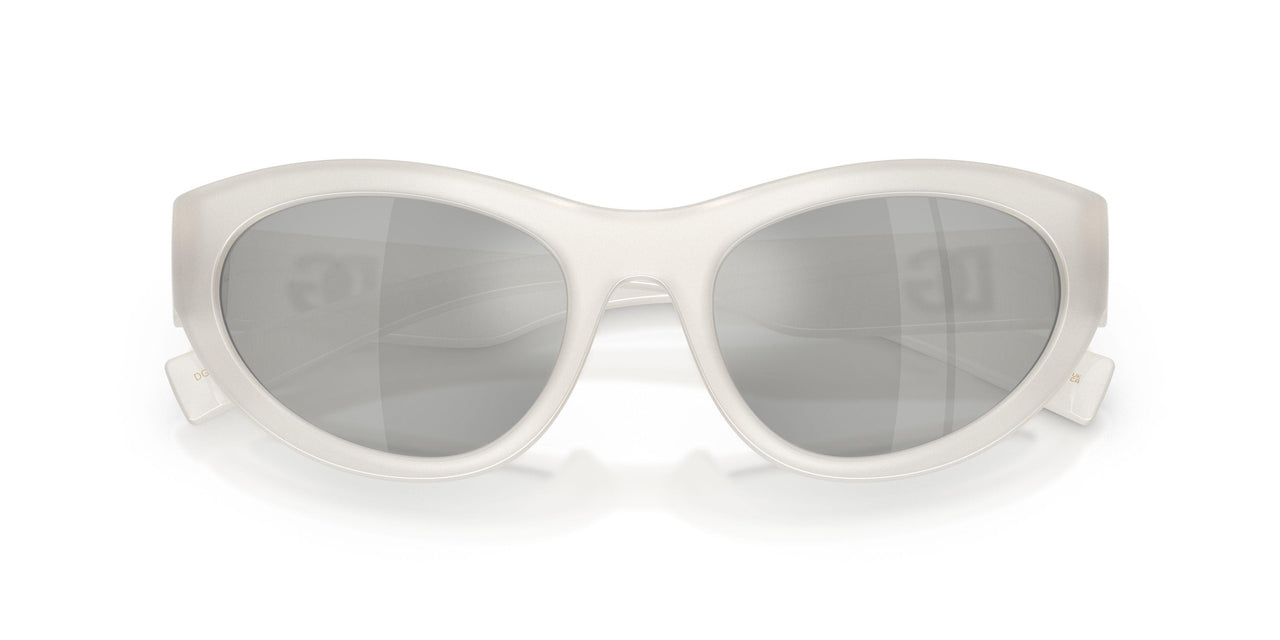 30398V - White - Clear Mirror Silver
