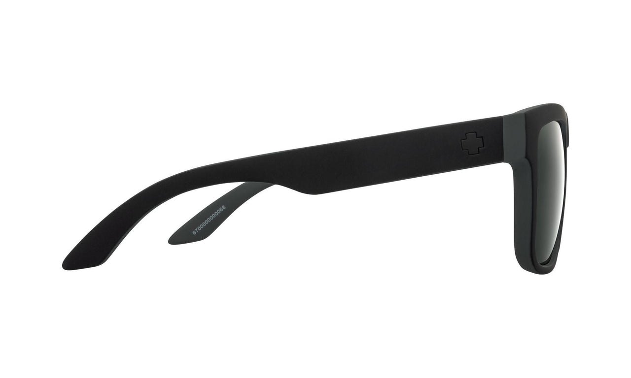 0000204 - Soft Matte Black - Happy Boost Polar Black Mirror